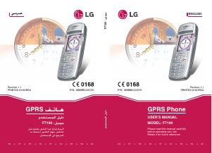 Manual LG F7100 Mobile Phone