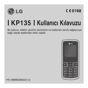 Manual LG KP135 Mobile Phone