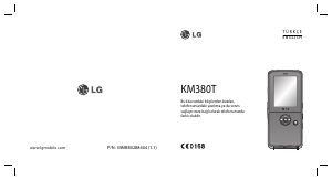 Kullanım kılavuzu LG KM380T Cep telefonu