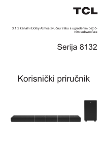 Priručnik TCL TS8132 Kućno kino