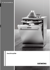 Bedienungsanleitung Siemens SN38M252DE Geschirrspüler