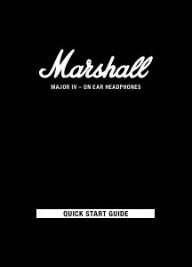 كتيب Marshall Major IV سماعة الرأس