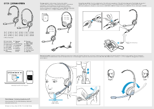 Bruksanvisning EPOS Sennheiser SC 260 Headset