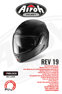 Manual de uso Airoh REV 19 Casco de moto