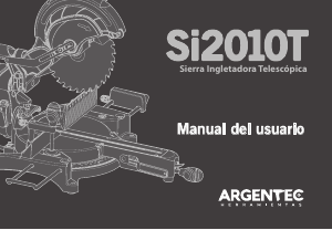 Manual de uso Argentec SI2010T Sierra de inglete