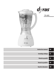 Instrukcja Dyras PB-460G Blender