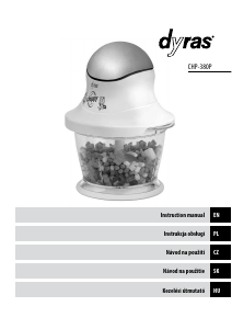 Manual Dyras CHP-380P Chopper