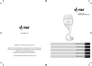 Handleiding Dyras WMHD-1600 Haardroger