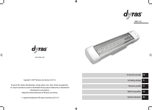 Használati útmutató Dyras WHT-210 Hősugárzó