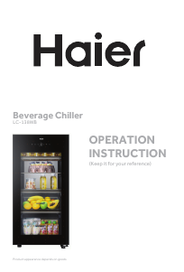 Handleiding Haier LC-138WB Koelkast