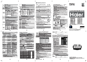 Handleiding Haier HWM65-826NZP Wasmachine