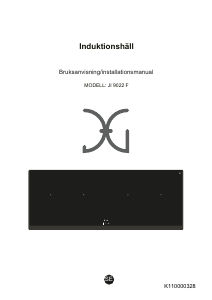 Bruksanvisning JG Nordic JI 9022 F Häll