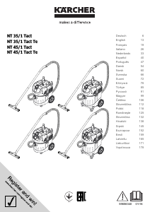 Manual de uso Kärcher NT 45/1 Tact Aspirador