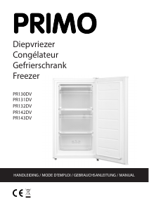 Manual Primo PR130DV Freezer