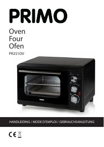 Mode d’emploi Primo PR251OV Four