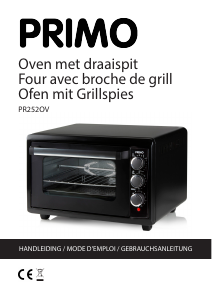 Bedienungsanleitung Primo PR252OV Backofen