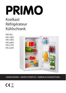 Bedienungsanleitung Primo PR119FR Kühlschrank