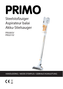 Mode d’emploi Primo PR501SV Aspirateur