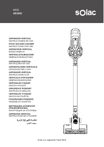 Наръчник Solac AE2502 Прахосмукачка