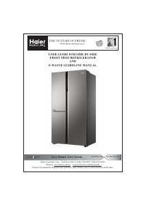 Handleiding Haier HRT-628PMGU1 Koel-vries combinatie