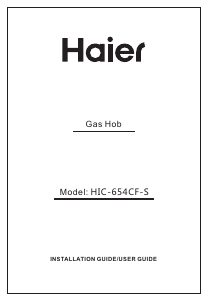 Handleiding Haier HIC-654CF-S Kookplaat