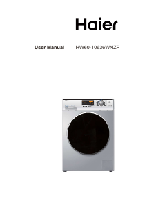 Handleiding Haier HW60-10636WNZP Wasmachine