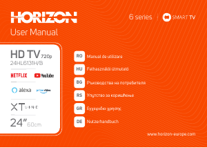 Manual Horizon 24HL6131H/B LED Television