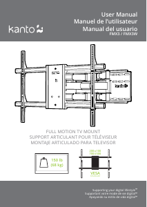 Manual Kanto FMX3 Wall Mount