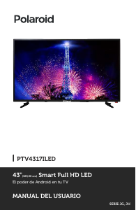 Manual de uso Polaroid PTV4317iLED Televisor de LED
