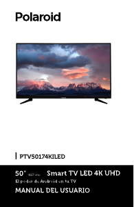 Manual de uso Polaroid PTV50174KiLED Televisor de LED