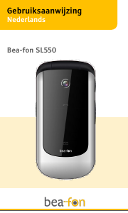 Handleiding Beafon SL550 Mobiele telefoon