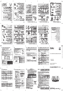 Handleiding Haier XPB62-187P Wasmachine