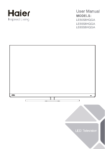 Manual Haier LE55S8HQGA LED Television