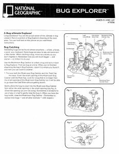 Manual Uncle Milton National Geographic Bug Explorer