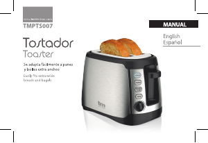 Manual de uso TM Electron TMPTS007 Tostador