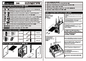 Manual Jonsbo D40 PC Case