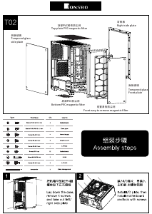 Handleiding Jonsbo T02 PC behuizing