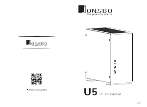 Manual Jonsbo U5 PC Case