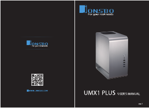 Mode d’emploi Jonsbo UMX1 PLUS Boîtier PC