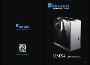 Mode d’emploi Jonsbo UMX4 Boîtier PC