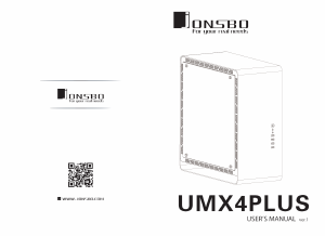 Manual Jonsbo UMX4 PLUS PC Case