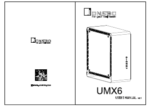 Mode d’emploi Jonsbo UMX6 Boîtier PC