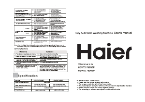 Handleiding Haier HSW72-789NZP Wasmachine