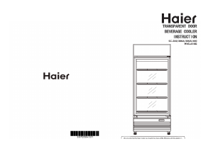 Handleiding Haier HVC-410G Koelkast