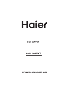 Handleiding Haier HIO-M59CF Oven