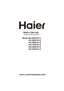 Handleiding Haier HIC-653FCF-O Kookplaat