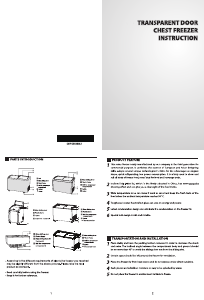 Manual Haier HCF-300GAM Freezer