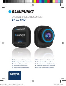 Használati útmutató Blaupunkt BP 2.2 FHD Akciókamera
