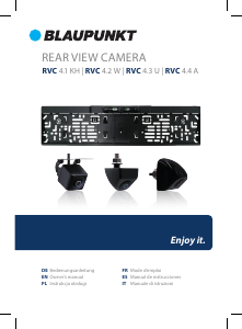 Handleiding Blaupunkt RVC 4.3 U Achteruitrijcamera