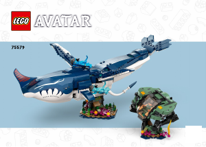 Bruksanvisning Lego set 75579 Avatar Tulkunen Payakan og krabbedrakten
